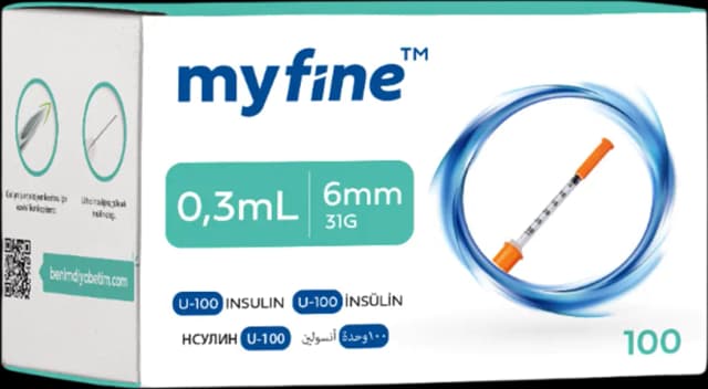 myfine 0.3ml, 6mm, 31G