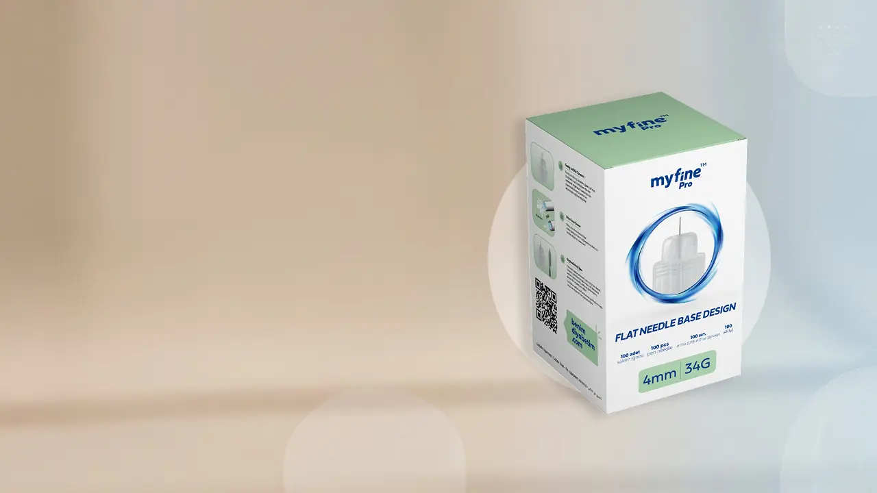 Türkiye'de ilk ve tek 34G insulin Kalem İğnesi